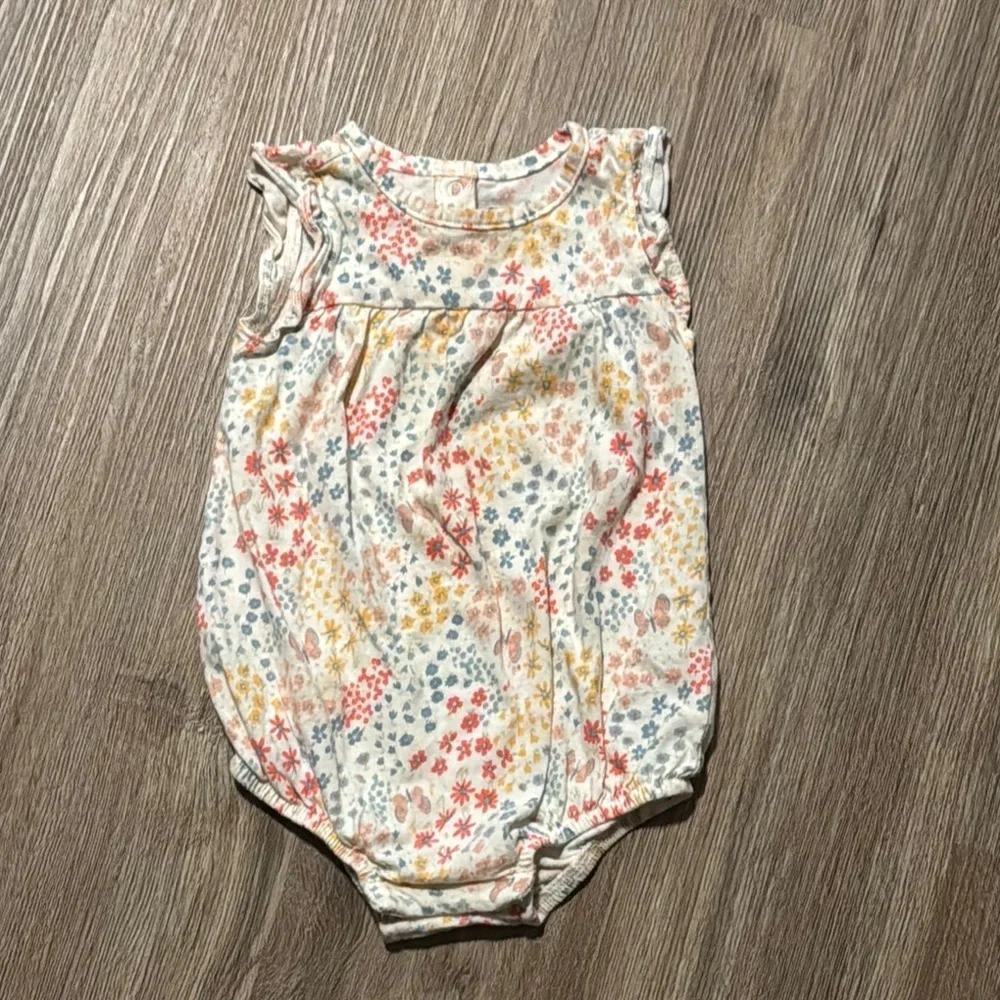 Floral Baby Romper